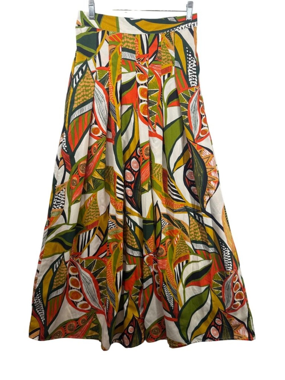 Moon Orchid Womens Pant Sz S Multicolor Palazzo Wide-Leg Botanical Cruise Resort